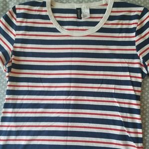 Divided Striped Shirt